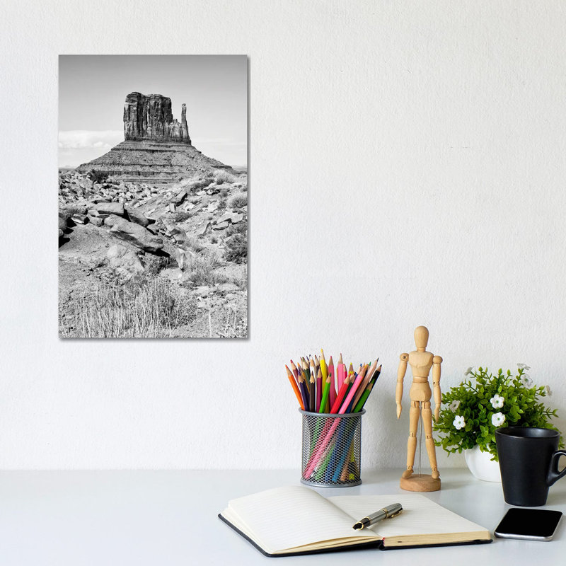 West Mitten Butte Monument Valley IV by Philippe Hugonnard - Wrapped Canvas Print, 20.32 cm H x 30.48 cm W