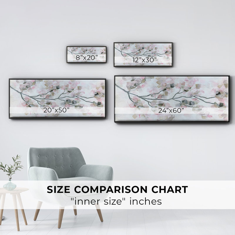 Cherry Blossoms- Framed Canvas