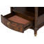 Table de bout de style moderne avec plateau escamotable 1Pc