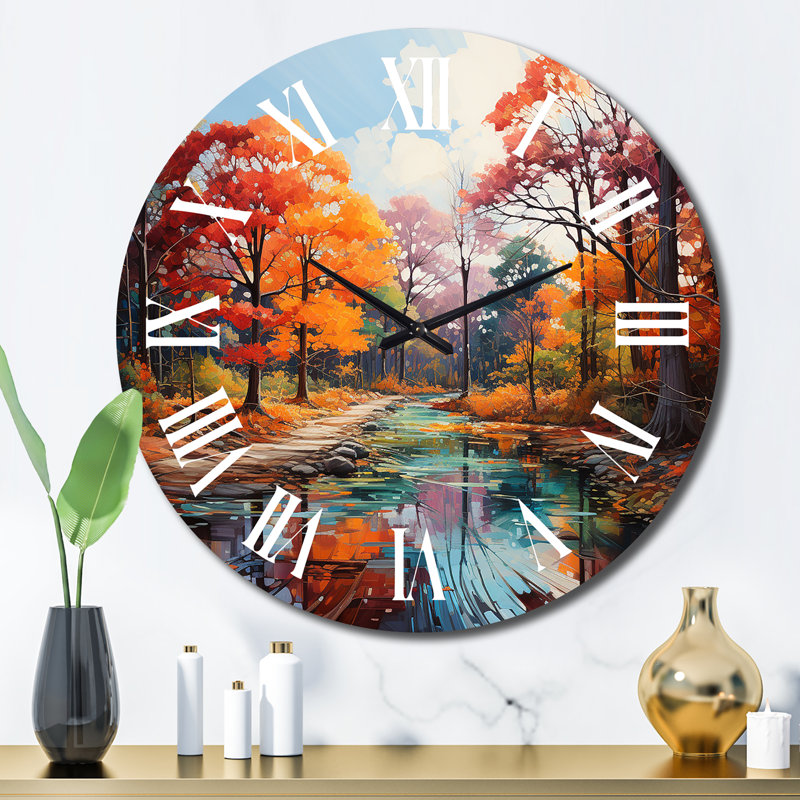 Horloge murale Colbee - Paysages, Grand
