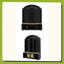 Garde-robe / garde-robe multifonctionnel avec porte-chaussures, cintres et crochets-1963090608