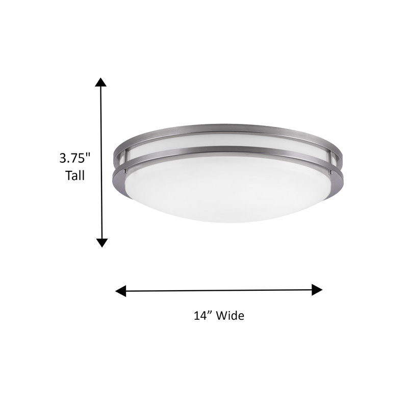 Plafonnier encastré 2 lumières Jamie