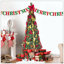 Arbre de Noël pop-up floqué avec 150 lumières UL blanc chaud - pré-décoré avec des ornements, des flocons de neige, des rubans et un grand nœud - facile à assembler et peu encombrant-1745399131-1745399128
