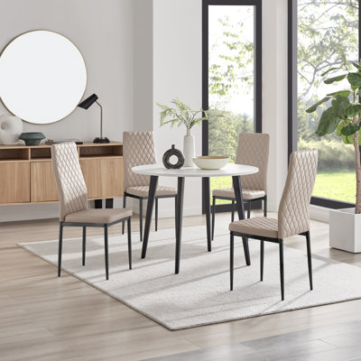 Betsab 4 - Person Dining Set