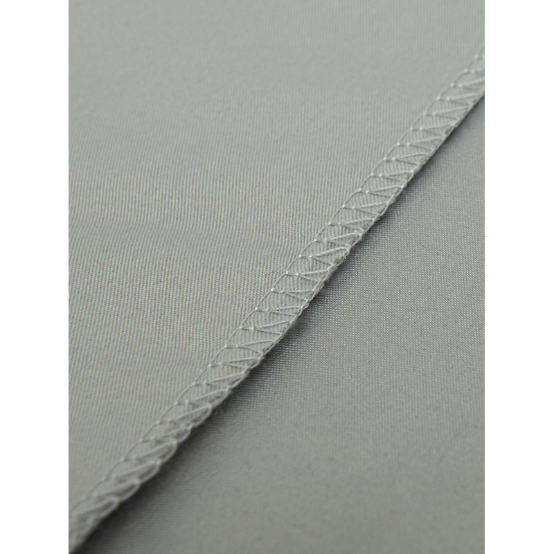 Microfiber Fitted Sheet, Smoke Gray, California King