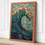 Teal Mosaic Flow Modern - Wrapped Canvas-818685804-818685808