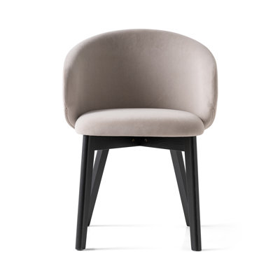 Tuka Upholstered Armchair with Wooden Frame