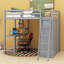 Lit mezzanine avec armoire et bureau Hammersley