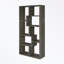 Bibliothèque rectangulaire en bois à 10 tablettes-1938981775