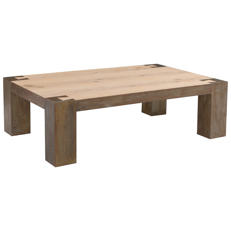 Wyatt Solid Wood Cocktail Table