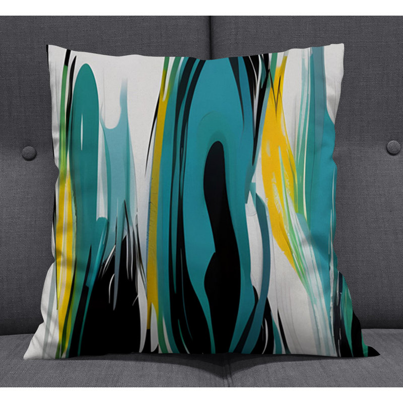 Coussin décoratif, H 20 po x l 20 po, Polyester
