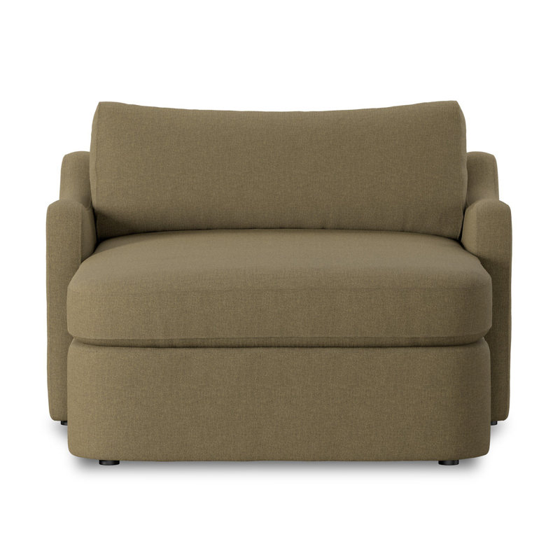 Wilkison Chaise Lounge, Broadway Olive