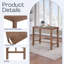 Lorraine Acacia Solid Wood Dining Table-1871135387