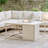 Himanshu Round Douglas Fir Wood Propane Smokeless Fire Pit Table with Hidden Fuel Tank-285845913