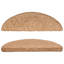 Carpet Stair Treads Beige 65x21x4 cm-131461247-131461248