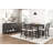 Classic Finish Counter Height Table with Removable Leaf for Versatile Dining and Entertaining(Table Only)