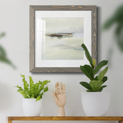Atmospherique II - reproduction encadrée de qualité supérieure - prête à être accrochée