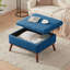  Ensemble de canapé-lit capitonné l 65 po avec repose-pieds-1119670910