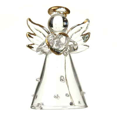 Mcdaniel 4cm Glass Hanging Figurine Ornament