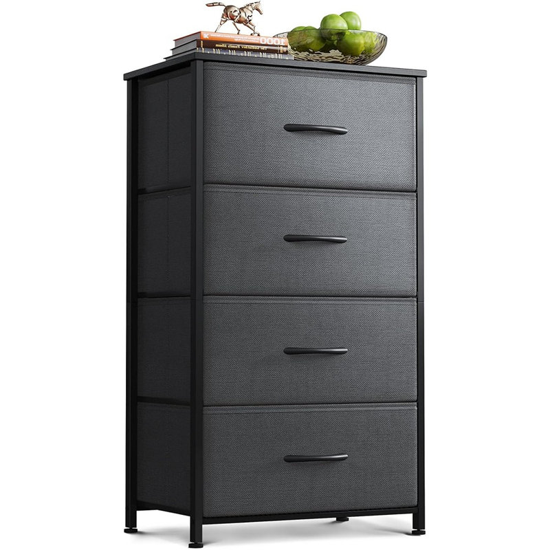 Commode pour chambre AODK avec 4 tiroirs de rangement, petites commodes ...