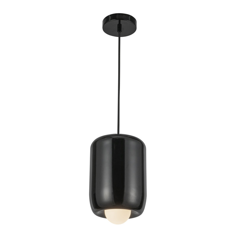 Hayden 1 - Light LED Pendant, Black