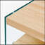 Table basse à double couche rectangulaire-665124103