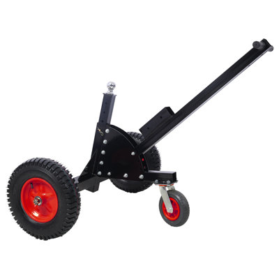 Chariot de remorque en acier robuste avec capacité de charge de 1 500 lb - Chariot de remorquage réglable pour bateaux et remorques utilitaires