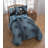 Black Panther Blue Tribe Microfiber Reversible Comforter Set