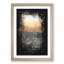 High Over The Los Angeles Skyline Paint Splash - Picture Frame Graphic Art-56922947-56922951