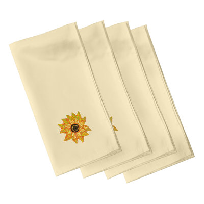 Essonne Polyester Floral Square Napkin
