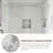 60 In. W X 76 In. H Single Sliding Shower Door-116650970