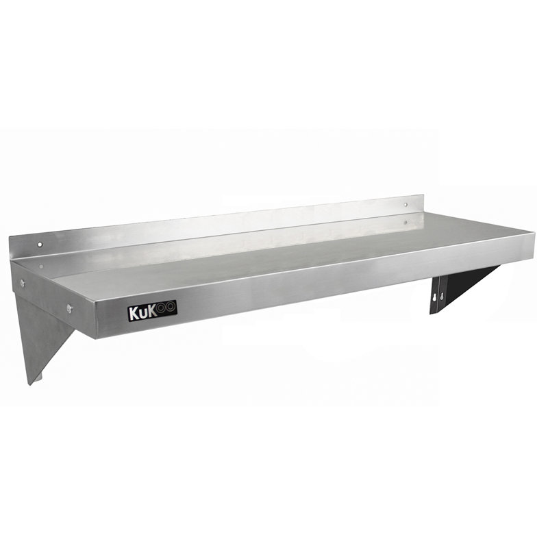 2 Piece Metal Bracket Shelf