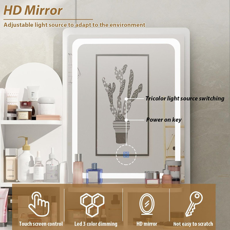Dressing Table with Mirror