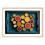 Sliced Citrus - Picture Frame Photograph on Paper 
