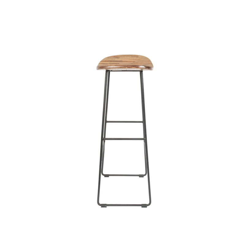Tangle Solid Wood Counter & Bar Stool, Bar Stool (30" Seat Height), Natural