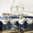 Herdon 3-Light Brushed Gold Pendant