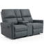 Elizjah 5 Seater Faux Leather Reclining Sofa-1946355637