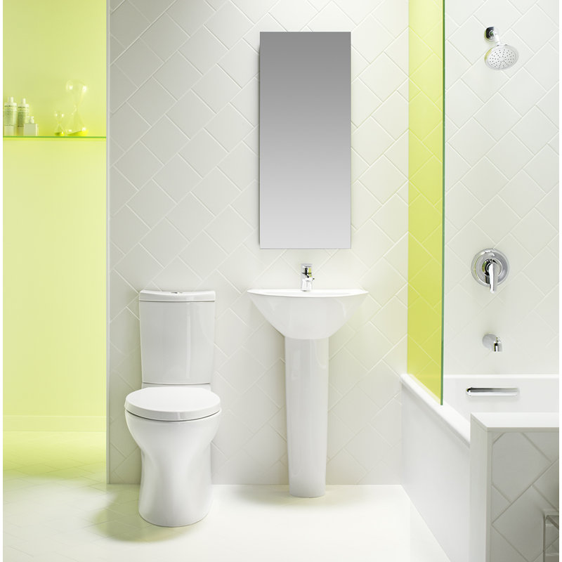 Catalan® Frameless Medicine Cabinet with Adjustable Shelves, 36.13" H x 24.13" W x 4.75" D