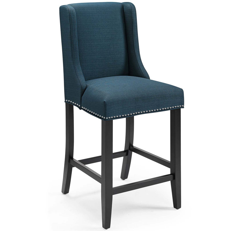 Tabouret de bar Modway Baron, Azur, Tabouret de comptoir (assise à une hauteur de 26,, 1