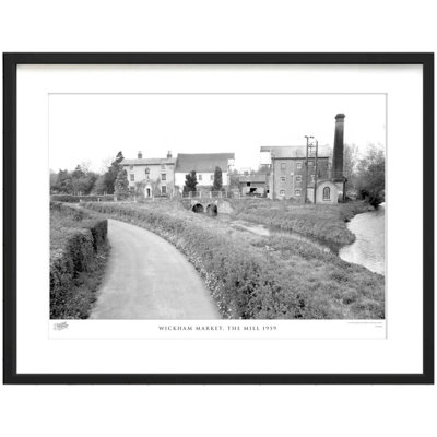 Wickham Market, The Mill 1959 by Francis Frith - Single Picture Frame Print