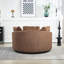 Fauteuil demi-tonneau rembourré avec housse-1830222244