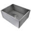 Nantucket Sinks 23-Inch Farmhouse Fireclay Sink with Concrete Finish