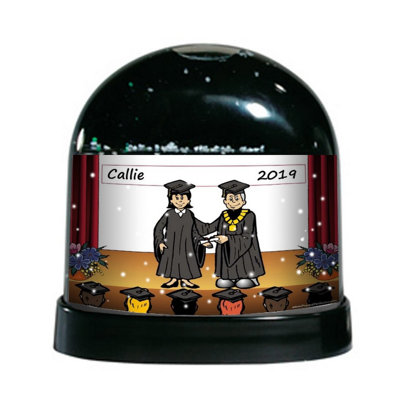 Graduation Snow Globe