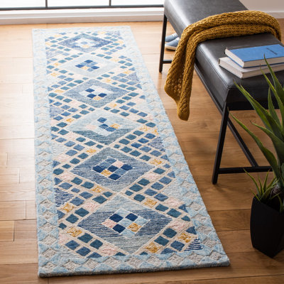 Starbuck Hand Tufted Wool And Cotton With Latex Southwestern Rug