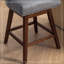 Ensemble de 2 tabourets pivotants à hauteur de comptoir, tabourets de bar rembourrés à hauteur de siège H 26 po-1084040956