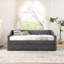 Lit de jour simple avec charge USB et lit extensible escamotable-893045915