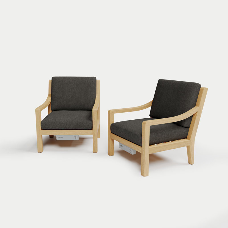 Solerno Heated Chair, Carbon