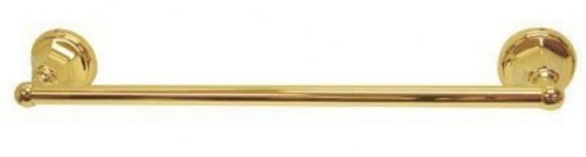 Barre à serviettes murale 18" Metropolitan, Laiton poli