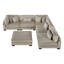 Canapé modulaire avec repose-pieds 6 pièces Koah-131278934