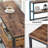 Jeyden 70.87" W Manufactured Wood Top Console Table with Metal Frame-95126360